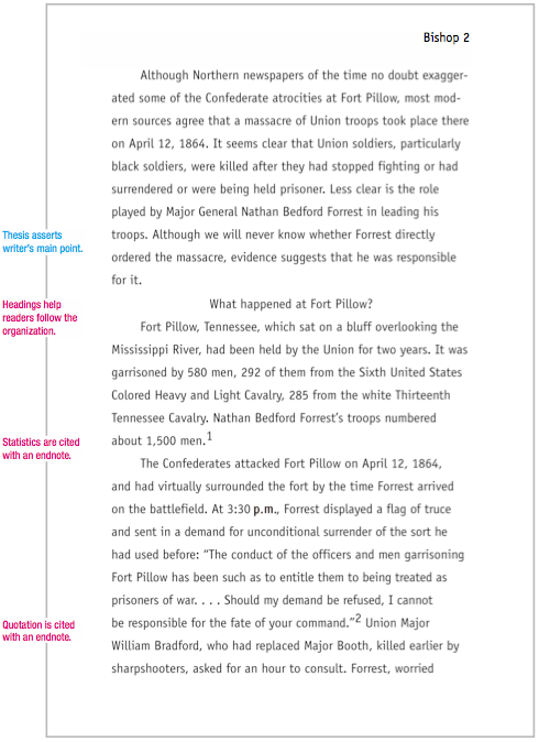 Documented Essay Plan Example