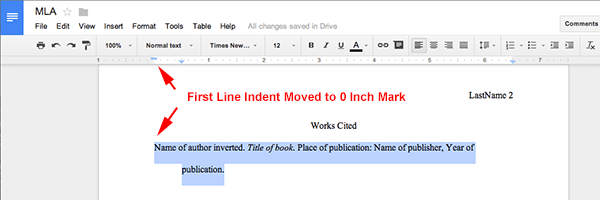 how to insert a citation in drive