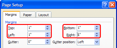 microsoft word 2007 not showing top margin in normal template