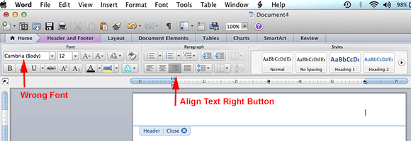 How To Change Alignment Of Text In Word For Mac