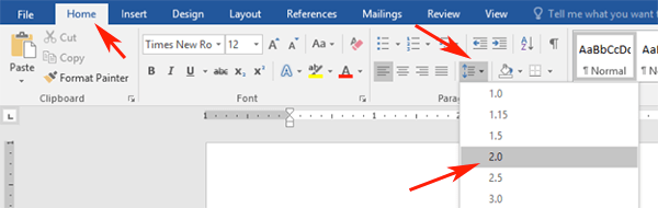 microsoft word 2016 page numbers