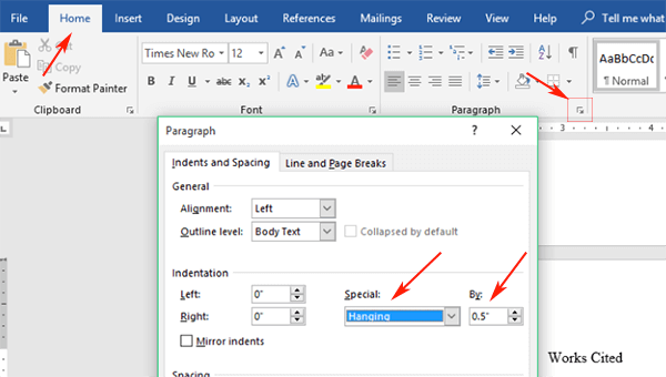 microsoft word 2007 mla format template