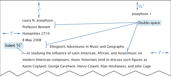 headings in apa format paper