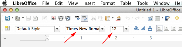 libreoffice-fontandsize