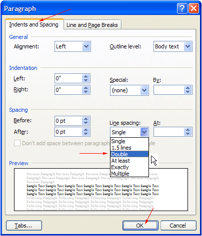 MLA Format Microsoft Word 2003 | MLA Format