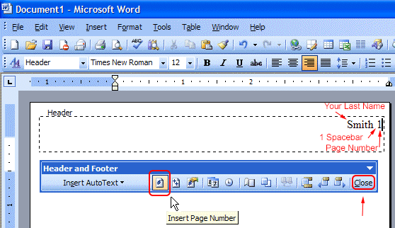 how to insert header only on first page in word